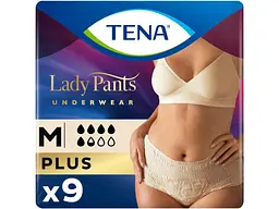 Підгузки для дорослих TENA Plus р.M 9шт Lady Pants Crème