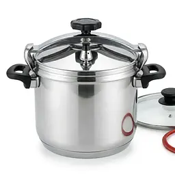Каструля-скороварка Bohmann ВН-3515 15 л 30 см срібляста