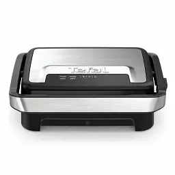 Гриль Tefal прижимний Inicio Compact чорно-срібний 1000 Вт (GC270D10) - мініатюра 2