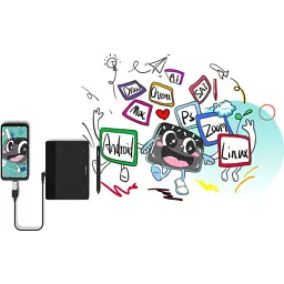 Графічний планшет XP-Pen Deco Fun Black (Deco Fun L_BK) - мініатюра 11