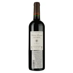 Вино Chateau Bonneau Haut-Medoc червоне сухе 0.75 л - мініатюра 2