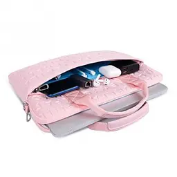 Сумка для ноутбука Wiwu Cosmo Slim Case for MacBook 13,3" / 14" Pink Sand [61762] - мініатюра 3