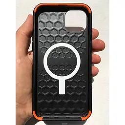 Оригінальний протиударний чохол UAG Civilian Magsafe Black для iPhone 14 Plus/15 Plus (114037114040) - мініатюра 8