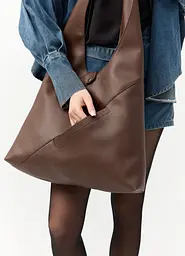 Жіноча сумка Sambag HOBO M шоколадна 35 х 40 х 8 см (53200020) - мініатюра 3