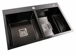 Кухонна мийка Platinum HANDMADE (SP000036123) - мініатюра 2