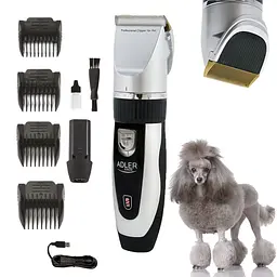 Машинка для стрижки тварин Adler AD 2823 із зарядкою від USB - мініатюра 8