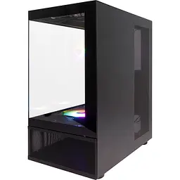 Корпус 1stPlayer Mi7-A-BK-2F7R-1F7 Black [134422] - мініатюра 4