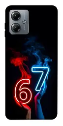Чохол Demsky Hands Six Seven для Motorola Moto G14