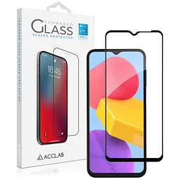 Скло захисне ACCLAB Full Glue Samsung M13 Black (1283126544927)