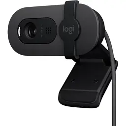 Веб-камера LOGITECH BRIO 105 FHD GRAPHITE (960-001592) - мініатюра 3