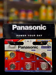Батарейка літієва PANASONIC CR-2016 3 V 1х6 шт.