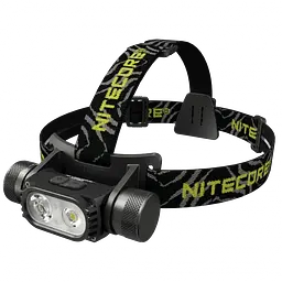 Потужний ліхтар налобний Nitecore HC68 USB Type-C 2000лм