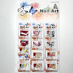 Нігті накладні кольорові K·Nail Art Nail упаковка 12 шт. №18