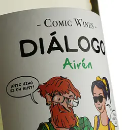 Вино Dialogo Airen, біле, сухе, 0,75 л - мініатюра 4