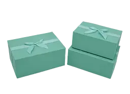 Подарункові коробки UFO Y002 Набір 3 шт TIFFANY прям.