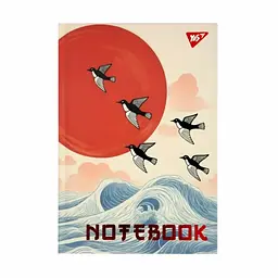 Блокнот А5 64арк. кліт. Japan 7БЦ №152047/Yes/