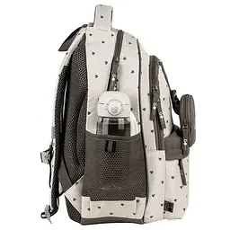 Рюкзак GoPack Education 182M Beige Polka Dots Бежевий (GO26-182M-3) - мініатюра 5