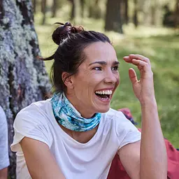 Бафф Buff COOLNET UV+ blauw turquoise Блакитний - мініатюра 6