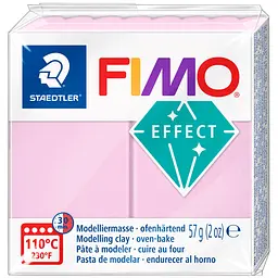 Пластика для біжутерії Soft Рожева пастельна 57г Fimo - мініатюра 2