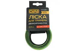 Лісочка для тримера та мотокоси Сила 2.0 мм x 15 м зірка PRO 550280
