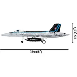 Конструктор Cobi Топ Ган 2 Истребитель-бомбардировщик F/A-18E/F Супер Хорнет, 570 деталей (COBI-5805) - мініатюра 8
