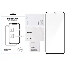 Скло захисне BeCover Xiaomi Redmi 15C 4G/5G Black (713907) - мініатюра 2