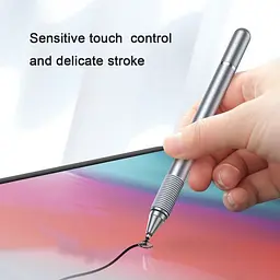 Стилус Baseus Golden Cudgel Capacitive (ACPCL-0S) Silver [65942] - мініатюра 13