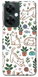 TPU чохол Demsky Cats pattern для OnePlus Nord CE 3 Lite