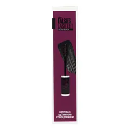 Подарунковий набір Maybelline New York: Туш для вій The Falsies Lash Lift Ultra Black, 9.6 мл + Туш для брів Brow Drama, 7.6 мл (YUA01547) - мініатюра 3