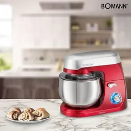 Міксер планетарний - тістоміс Bomann KM 6009 Red 5 л - мініатюра 9