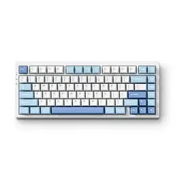 Ігрова механічна клавіатура Mchose G75 Pro / Три режими підключення / Cabbage Tofu Switch / Blue