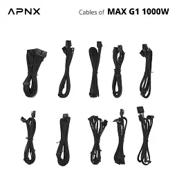 Блок живлення APNX 1000W MAX G1 (APPG-MXK0FEC.X1) - мініатюра 8