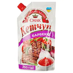 Кетчуп Королівський смак Барбекю 1 кг (4 шт. x 250 г) - мініатюра 2
