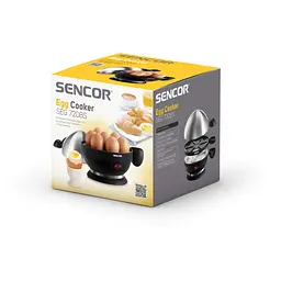 Яйцеварка Sencor чорний 380 Вт (SEG720BS) - мініатюра 5