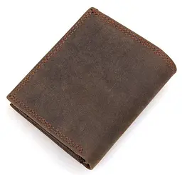 Гаманець чоловічий 14429 vintage стиль Vintage коричневий - мініатюра 6