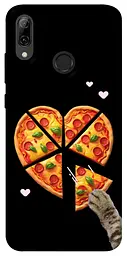 Чохол Demsky Pizza Love Cat для Huawei P Smart (2019)