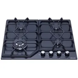 Варильна поверхня Weilor GM W 604 газова BL - мініатюра 2