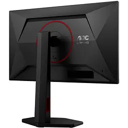 TFT 23.8" AOC 24G4ZR, Fast IPS, 260Гц, 2xHDMI, DP, HAS, Pivot, чорно-червоний - мініатюра 5