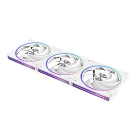 Zalman Корпусний вентилятор Zalman ZM-DF120R ARGB, 120мм, 800-2300rpm, 4pin, PWM, 3pin+5VARGB, 34,5dBa, POGO pin, Magnetic, Reversed, білий - мініатюра 3