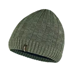 Водонепроникна шапка DexShell Heathered Rib Knit Beanie, onesize (56-58 см), хаке - мініатюра 2