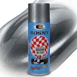 Фарба Металик Bosny 400 мл Сірий Metallic Silver (№1580)