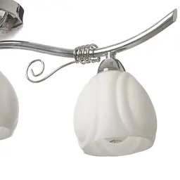 Люстра стельова Brille для коридору E14 60W CH (LK-521C/3) - мініатюра 8