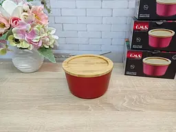 Контейнер для продуктів OMS. Collection 3282-12 0,7л Red - мініатюра 3