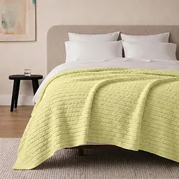 Плед покривало Cosas Marmalade Knitted Braid 230х240 см косичка (Blanket_21Marmalade_KnittedBraid_230x240) - мініатюра 2