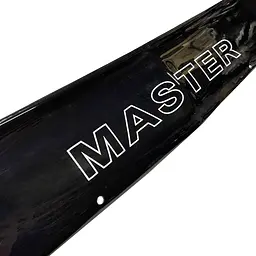 Дефлектор капота мухобійка Renault Master 2003-2010 (Євро Кріплення) Voron Glass - мініатюра 4
