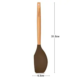 Лопатка Fissman Chef's Tools 31,5 см (1460) - мініатюра 2