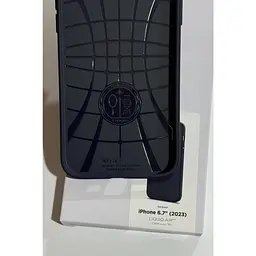 Оригінальний протиударний чохол Spigen Liquid Air Armor для iPhone 15 Plus/14 Plus Navy Blue ACS06651 - мініатюра 10