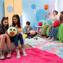 Ігровий набір BIGGIES серії "Little Foodies" W2 - ПОЛУНИЦЯ (надувна іграшка, насос) - мініатюра 4