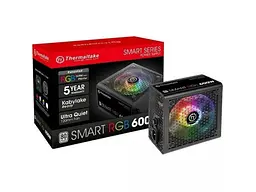Блок живлення Thermaltake Smart RGB 600W (PS-SPR-0600NHSAWE-1)
