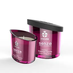 Масажна свічка Swede Senze Ecstatic Jasmine Ylang Ylang 150 мл - мініатюра 2